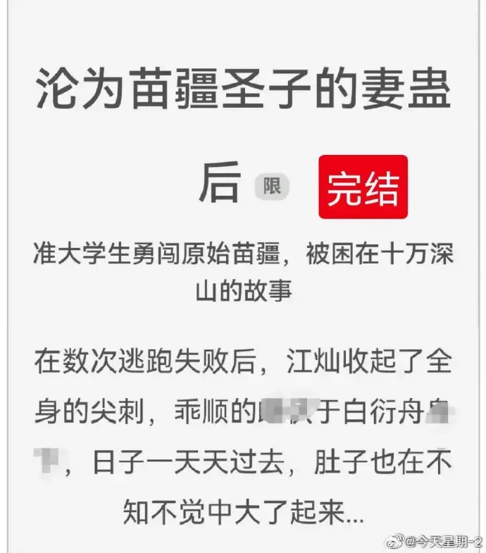 《沦为苗疆圣子的妻蛊后》全集txt下载-狐狸雨小说全文在线阅读-沦为苗疆圣子的妻蛊后免费阅读完结版资源